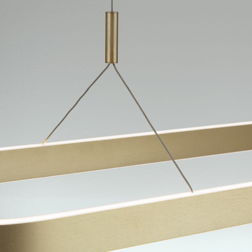 CARRARA LED-riippuvalaisin vaijerilla LED/80W/230V 2700/3000/4000K kultainen