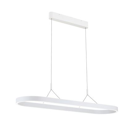LED-riippuvalaisin vaijerilla CARRARA LED/80W/230V 2700/3000/4000K valkoinen