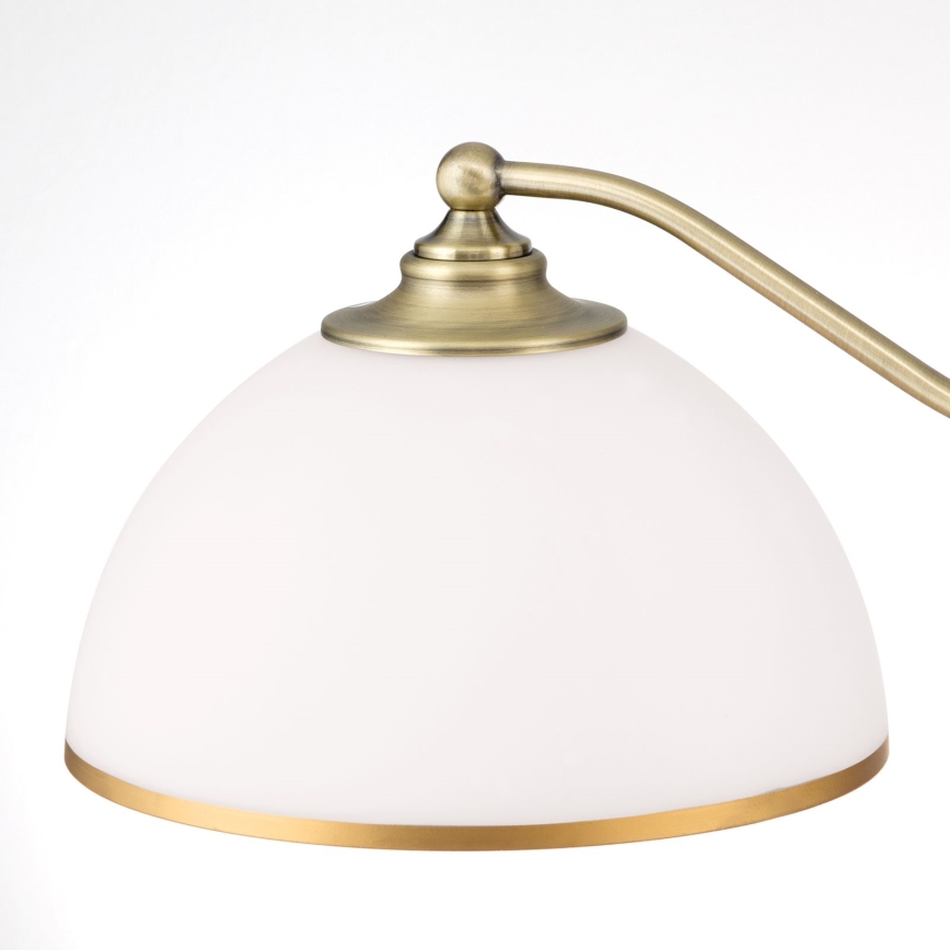 Kattokruunu ketjussa OLD LAMP 3xE27/40W/230V halkaisija 65 cm valkoinen/messinki