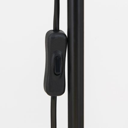 Säädettävä lattiavalaisin DOTTY 1xGU10/10W/230V musta/messinki