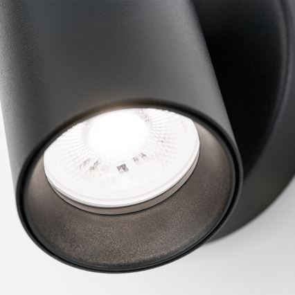Orion - Seinään asennettava spottivalaisin SEAN 1xGU10/13W/230V musta