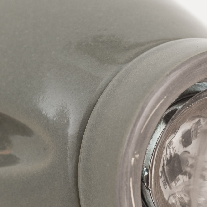 Seinävalaisin FROST 1xE27/60W/230V harmaa