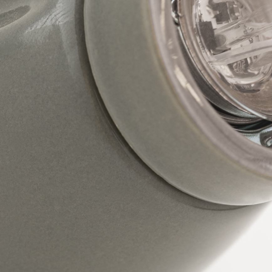 Seinävalaisin FROST 1xE27/60W/230V harmaa