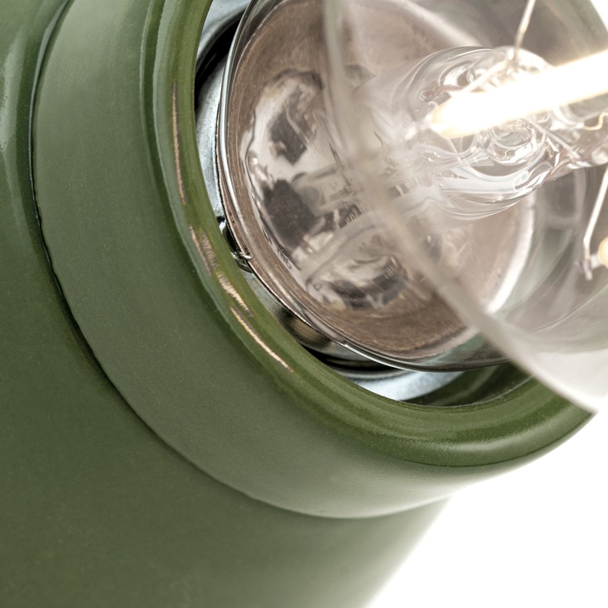 Seinävalaisin FROST 1xE27/60W/230V vihreä