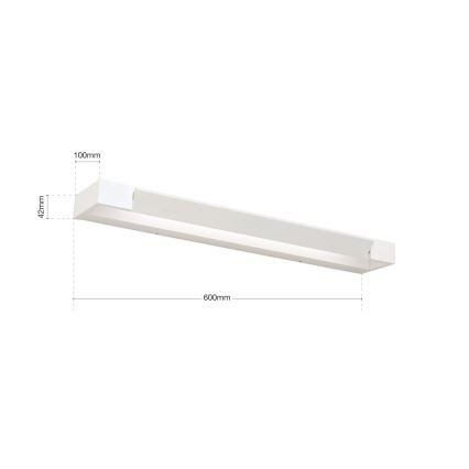 LED-peilivalon kylpyhuoneeseen MARILYN LED/18W/230V 60 cm IP44 valkoinen