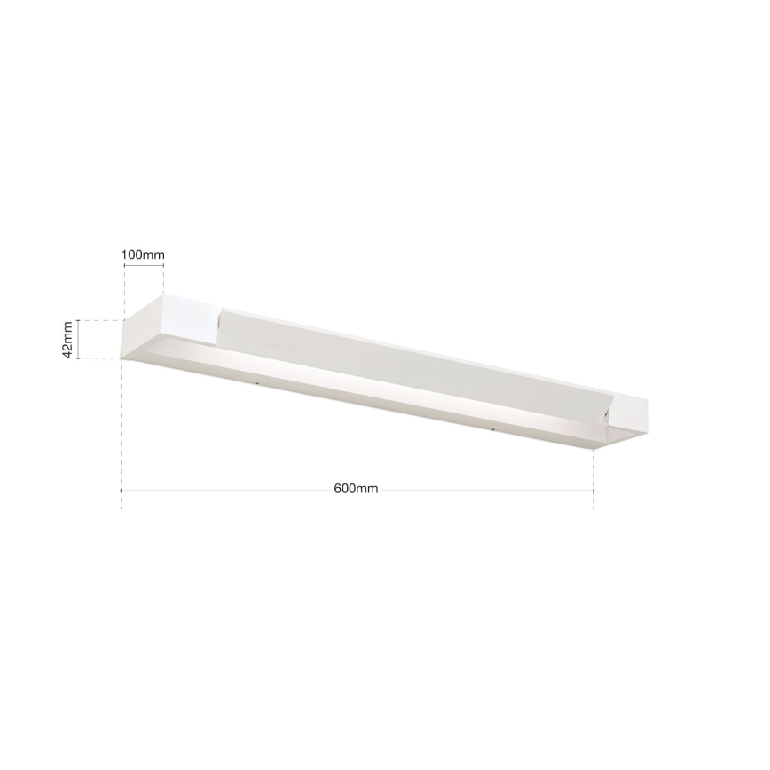 LED-peilivalon kylpyhuoneeseen MARILYN LED/18W/230V 60 cm IP44 valkoinen