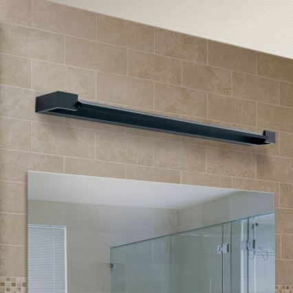 Kylpyhuoneen LED-peilivalo MARILYN LED/24W/230V 90 cm IP44 musta