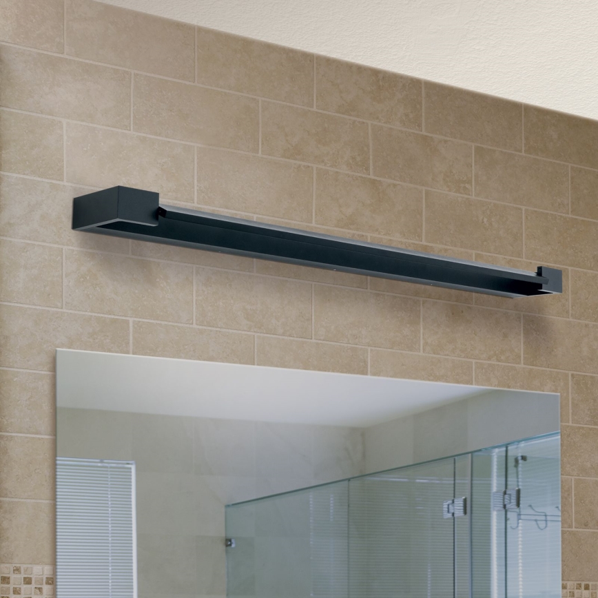 Kylpyhuoneen LED-peilivalo MARILYN LED/24W/230V 90 cm IP44 musta