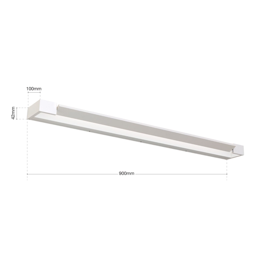 Kylpyhuoneen LED-peilivalo MARILYN LED/24W/230V 90 cm IP44 valkoinen