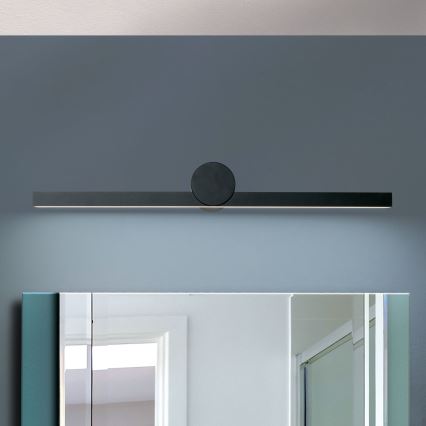 Kylpyhuoneen LED-peilivalo BEAUTY LED/12W/230V 61 cm IP54 musta