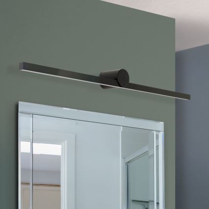 Kylpyhuoneen LED-peilivalo BEAUTY LED/24W/230V 101 cm IP54 musta