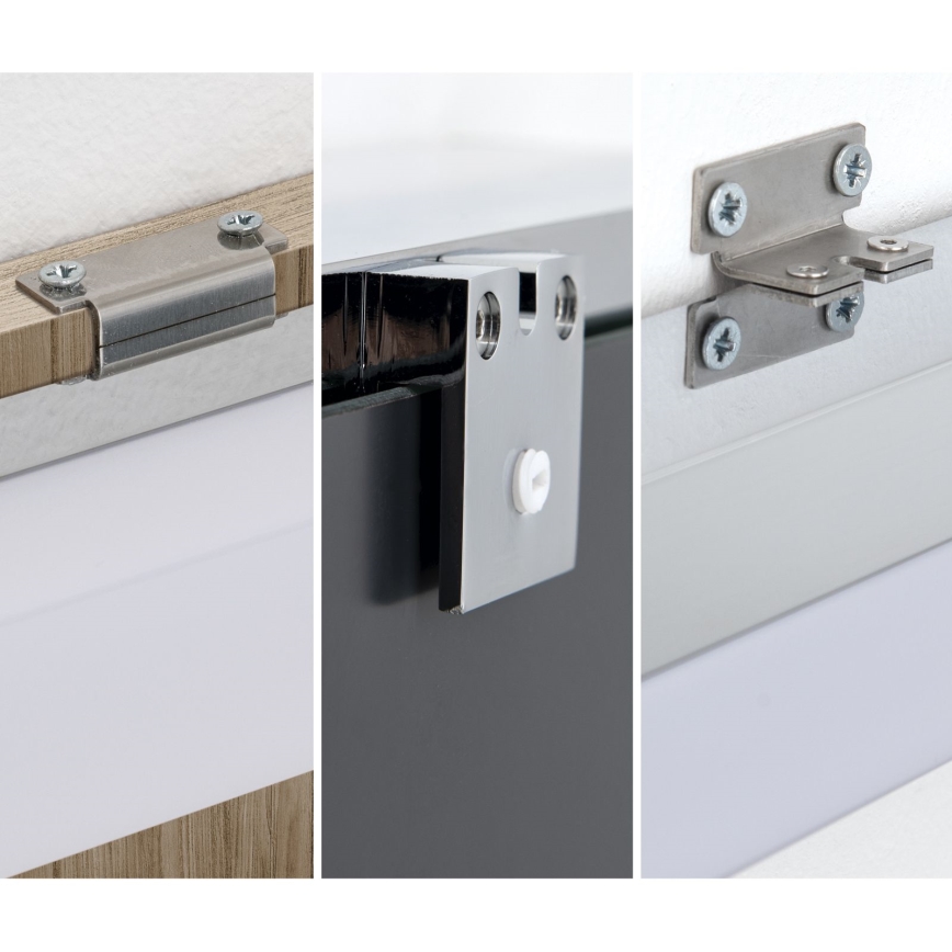 Kylpyhuoneen LED-peilivalo HORIZON LED/18W/230V 3000/4000K 90 cm IP44 hopea