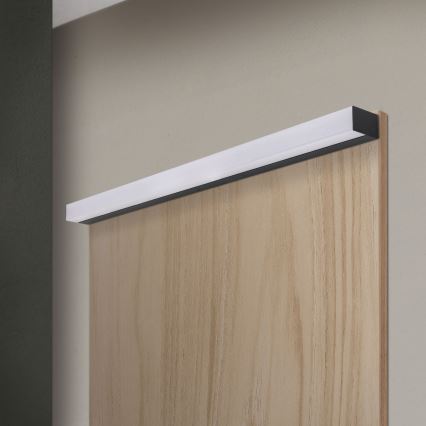 Kylpyhuoneen LED-peilivalo HORIZON LED/18W/230V 3000/4000K 90 cm IP44 musta