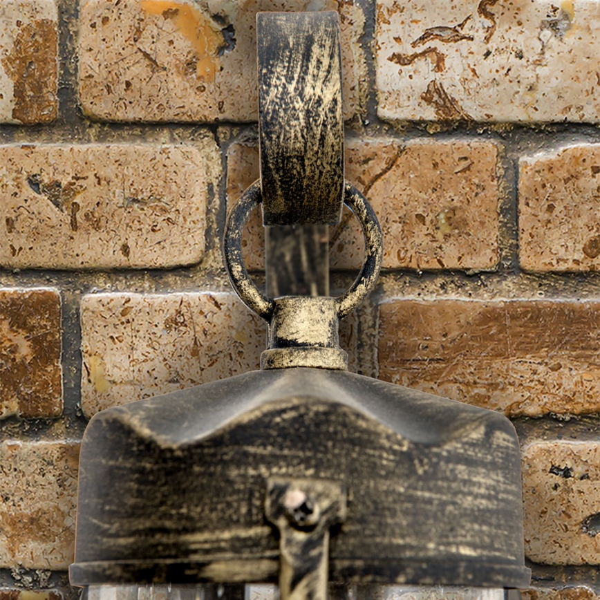 Ulkoseinävalaisin TAVERNA 1xE27/60W/230V IP23 pronssi/patina