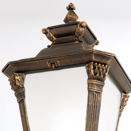 Ulkovalaisin AIKO 1xE27/60W/230V 240 cm IP23 pronssi/patina