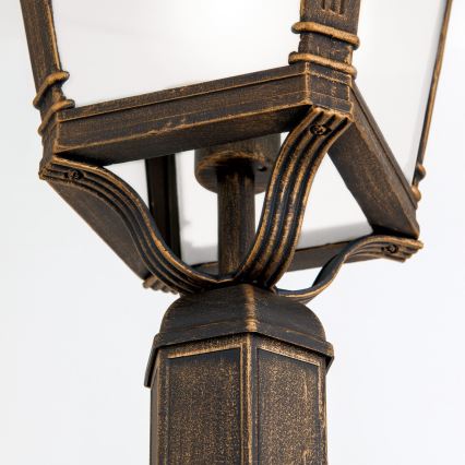 Ulkovalaisin AIKO 1xE27/60W/230V 240 cm IP23 pronssi/patina