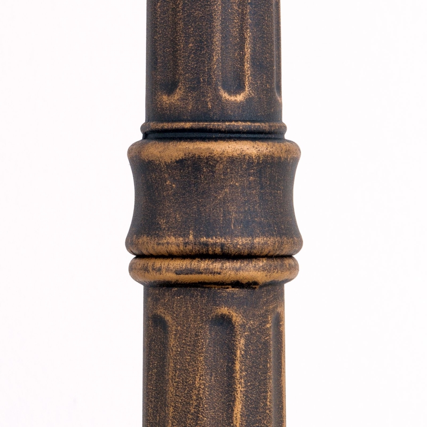 Ulkovalaisin AIKO 1xE27/60W/230V 240 cm IP23 pronssi/patina