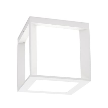 Ulkovalaisin HENRY 1xE27/15W/230V 16x16 cm IP44 valkoinen