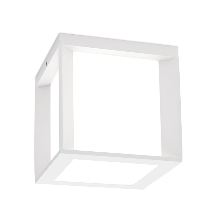 Ulkovalaisin HENRY 1xE27/15W/230V 16x16 cm IP44 valkoinen