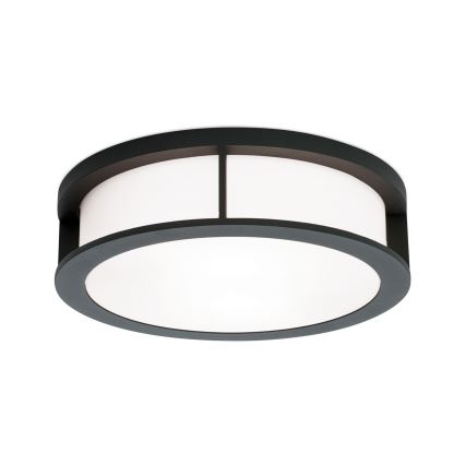 Ulkovalaisin HENRY 2xE27/15W/230V halkaisija 30 cm IP44 antrasiitti