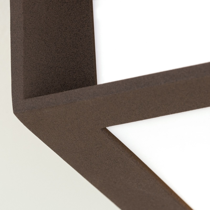 Ulkovalaisin HENRY 2xE27/15W/230V IP44 ruskea