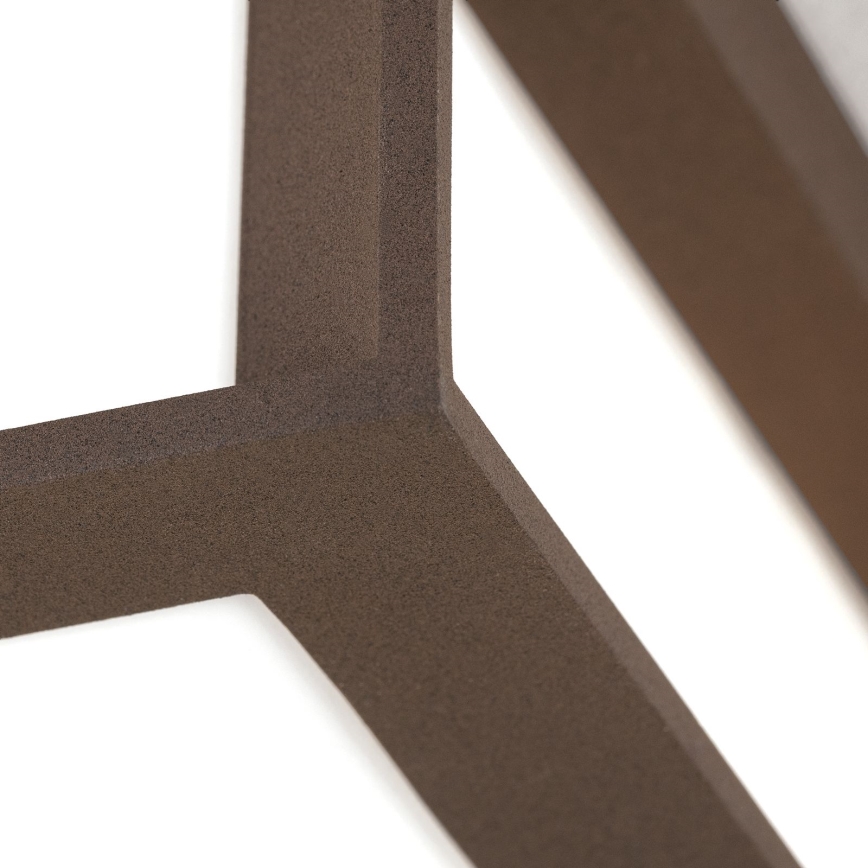 Ulkovalaisin HENRY 2xE27/15W/230V IP44 ruskea