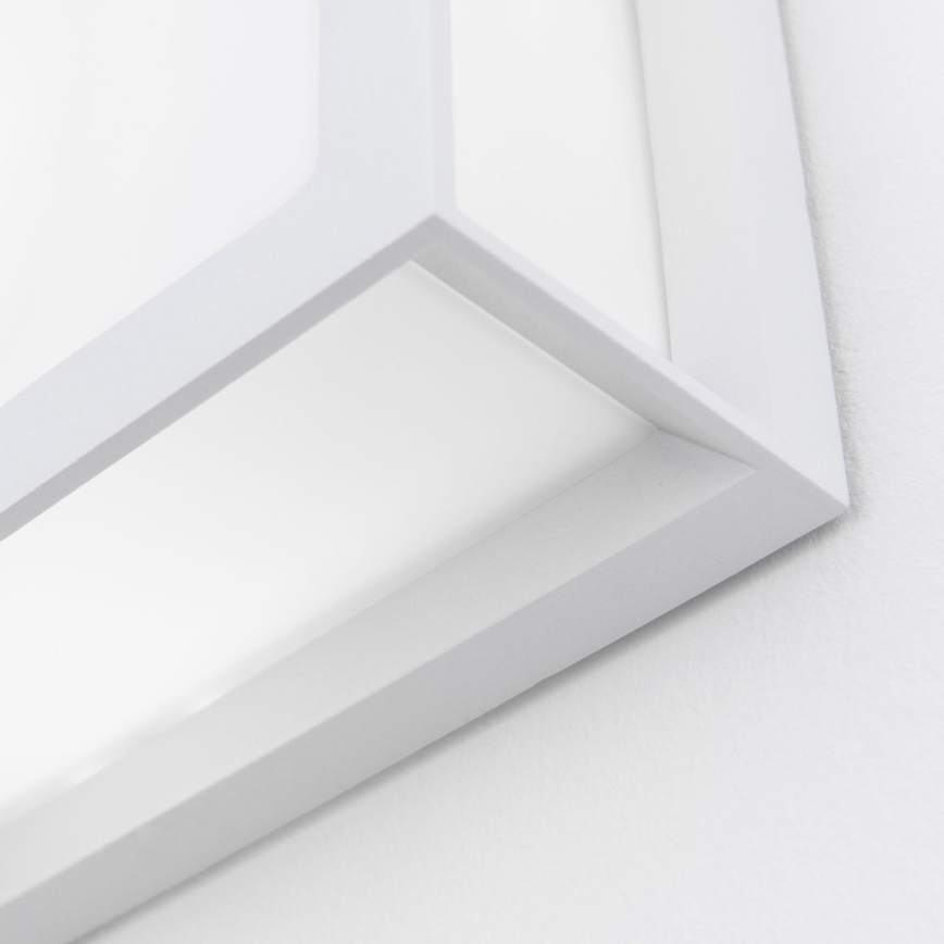 Ulkovalaisin HENRY 2xE27/15W/230V IP44 valkoinen