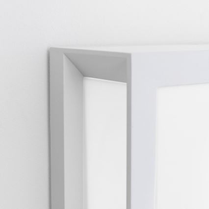 Ulkovalaisin HENRY 2xE27/15W/230V IP44 valkoinen