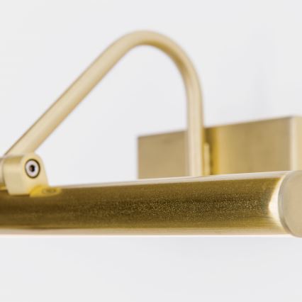 LED-kuvavalo PORTRAIT LED/12W/230V 60 cm kulta