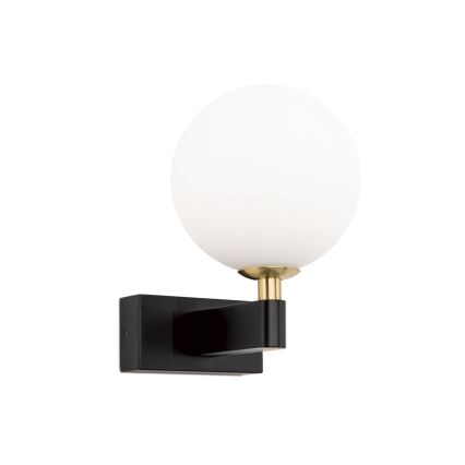 Kylpyhuoneen seinävalaisin MARA 1xG9/20W/230V IP44 musta