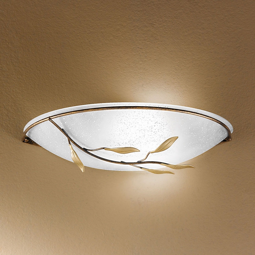 Orion WA 2-943/1 - Seinävalaisin LUCA 1xE27/60W/230V pronssi/patina