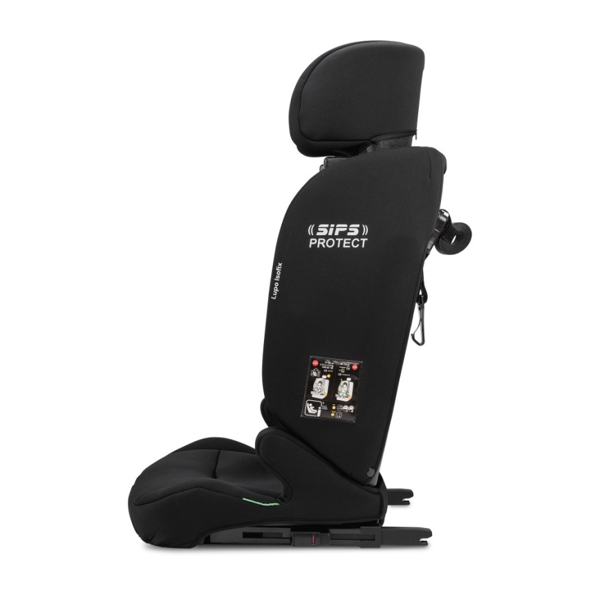 OSANN - Lupo Isofix i-Size turvaistuin 76-150 cm musta
