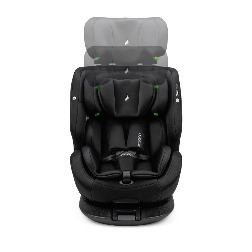 OSANN - Turvaistuin ONE 360 i-Size 40-150 cm All Black