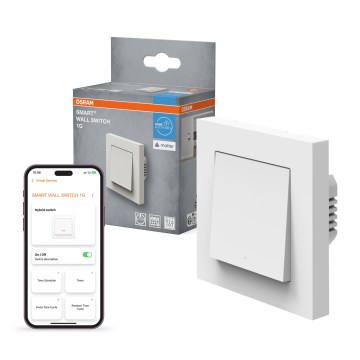 Osram - 1-painikkeinen SMART+ MATTER 230V Wi-Fi-kytkin