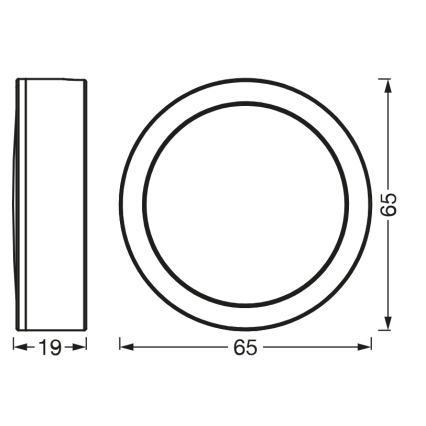 Osram - 3 kpl LED-alakaappivalaisinta UNDERCABINET LED/3W/230V 3000K valkoinen