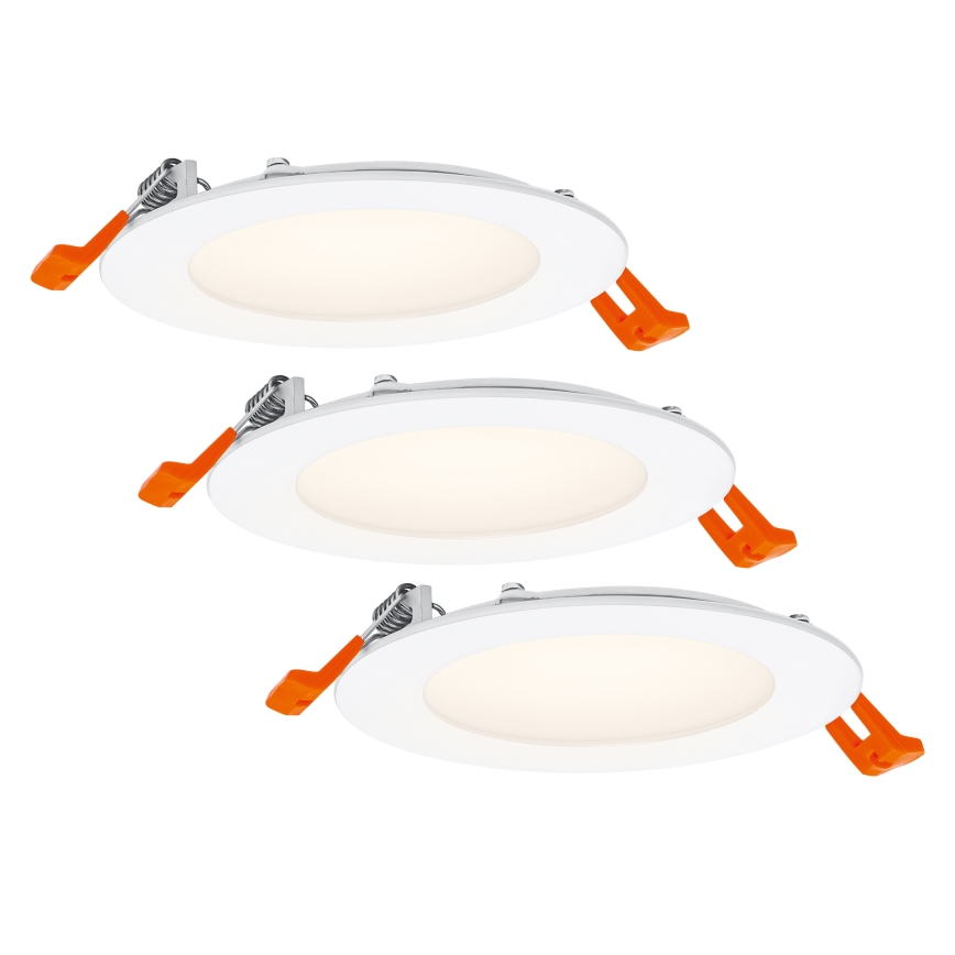 Osram - 3 kpl setti LED-upotettava alasvalo SPOT LED/8W/230V 3000K Ø 12 cm valkoinen