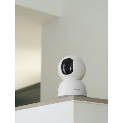 Osram - Älykäs 360° sisäkamera 2K-sensorilla SMART+ 230V Wi-Fi