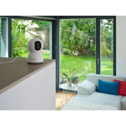 Osram - Älykäs 360° sisäkamera 2K-sensorilla SMART+ 230V Wi-Fi