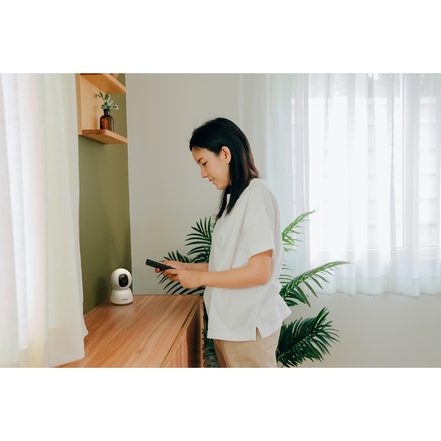 Osram - Älykäs 360° sisäkamera 2K-sensorilla SMART+ 230V Wi-Fi