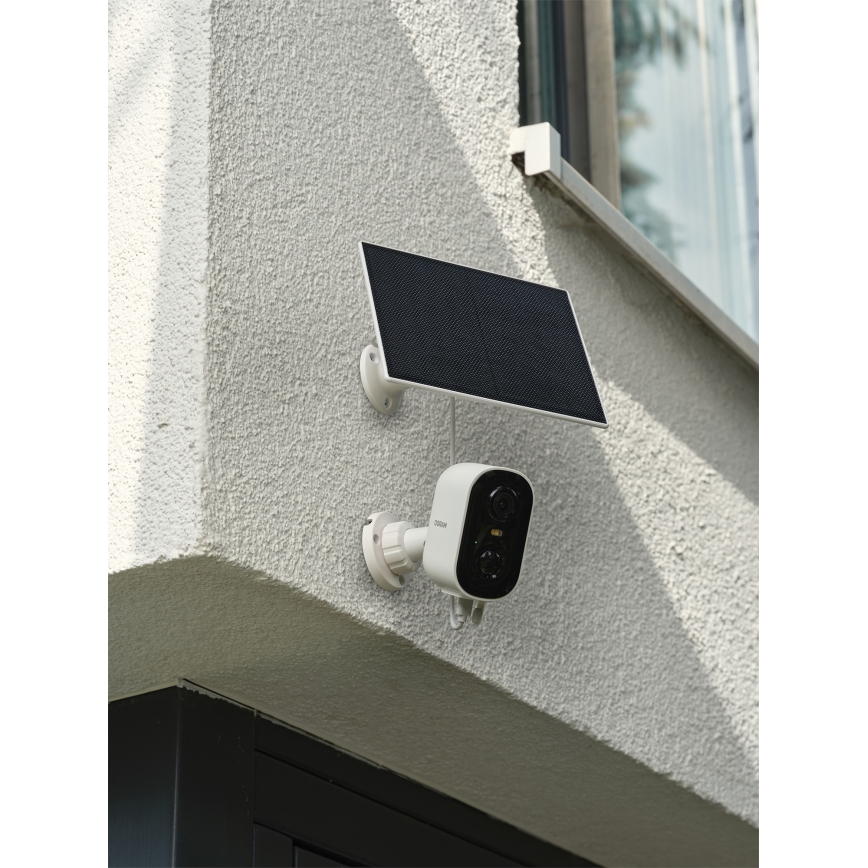 Osram - Älykäs aurinkokamera 2K-anturilla SMART+ 5V 5200 mAh IP66 Wi-Fi