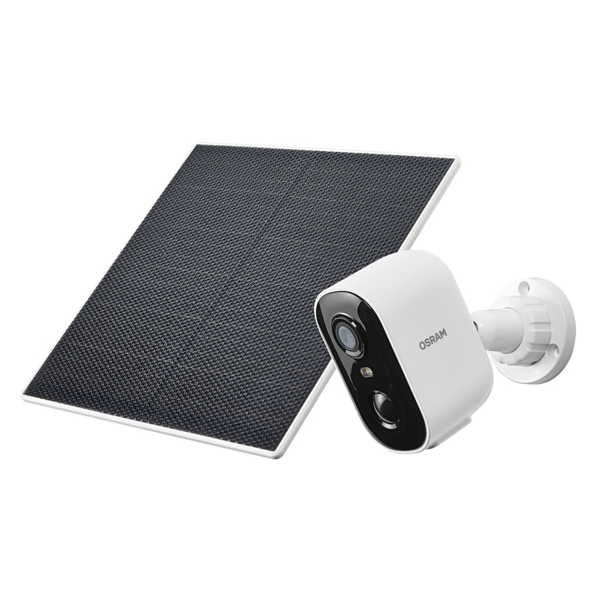 Osram - Älykäs aurinkokamera 2K-anturilla SMART+ 5V 5200 mAh IP66 Wi-Fi
