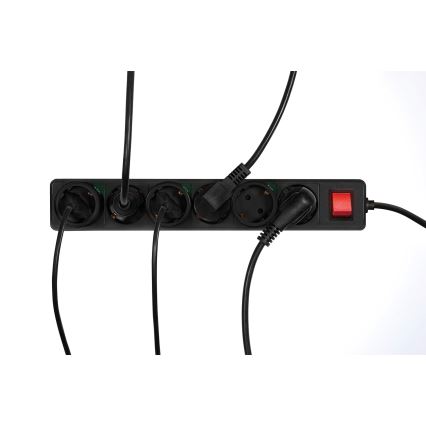 Osram - Älykäs pistorasia SMART+ SCHUKO 2300W/230V/10A musta