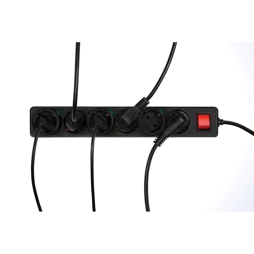 Osram - Älykäs pistorasia SMART+ SCHUKO 2300W/230V/10A musta