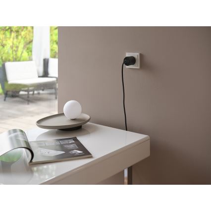 Osram - Älykäs pistorasia SMART+ SCHUKO 2300W/230V/10A musta