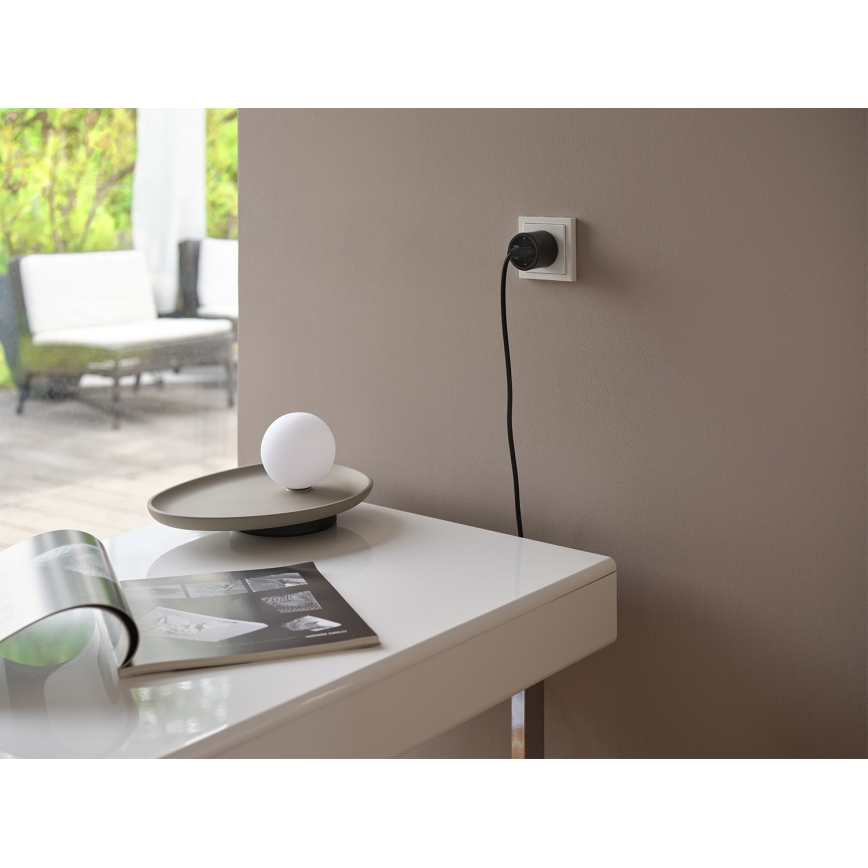Osram - Älykäs pistorasia SMART+ SCHUKO 2300W/230V/10A musta