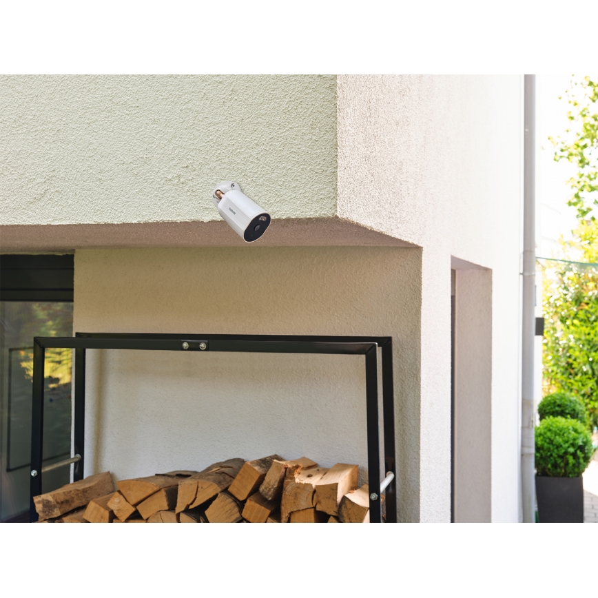 Osram - Älykäs ulkokamera 2K-anturilla SMART+ 230V IP67 Wi-Fi
