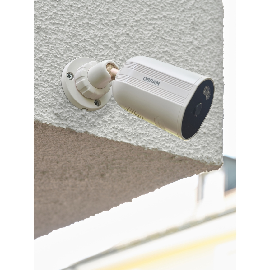 Osram - Älykäs ulkokamera 2K-anturilla SMART+ 230V IP67 Wi-Fi