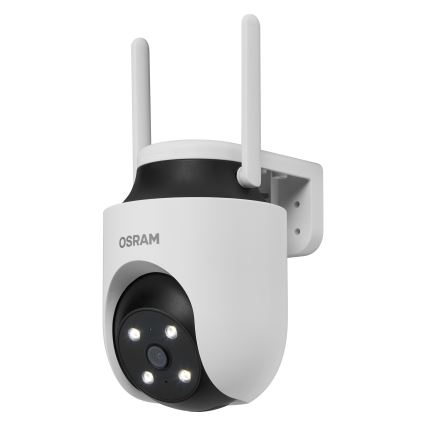 Osram - Älykäs ulkokamera 360° anturilla 2K SMART+ 230V IP67 Wi-Fi