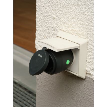 Osram - Älykäs ulkokäyttöinen pistorasia SMART+ SCHUKO 3680W/230V/16A IP44