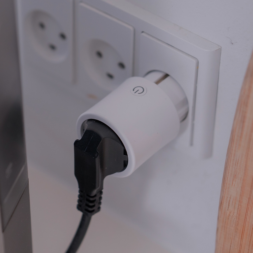 Osram - Älypistoke SMART+ MATTER SCHUKO 2300W/230V/10A Wi-Fi valkoinen